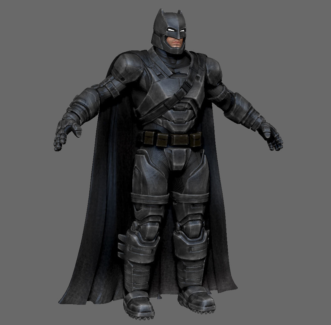 Armored Batman 3D model_8