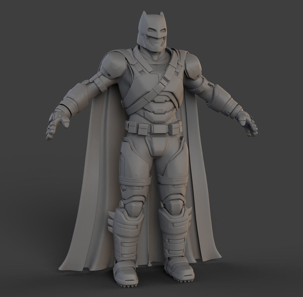 Armored Batman 3D model_6