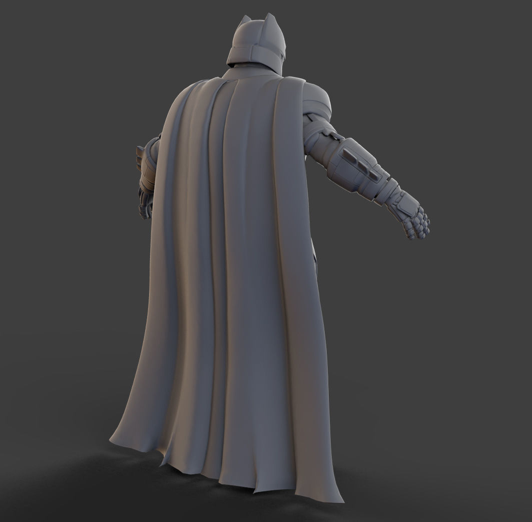 Armored Batman 3D model_7