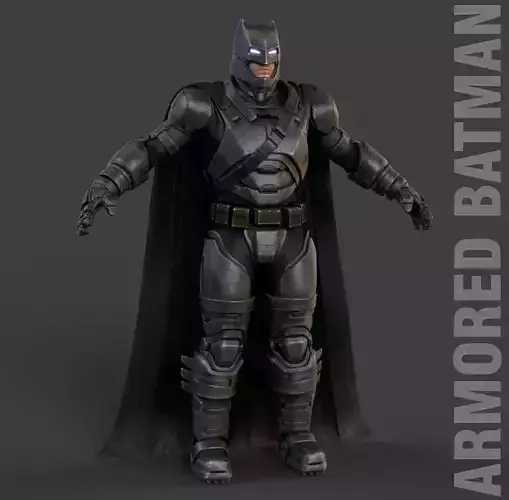 Armored Batman 3D model