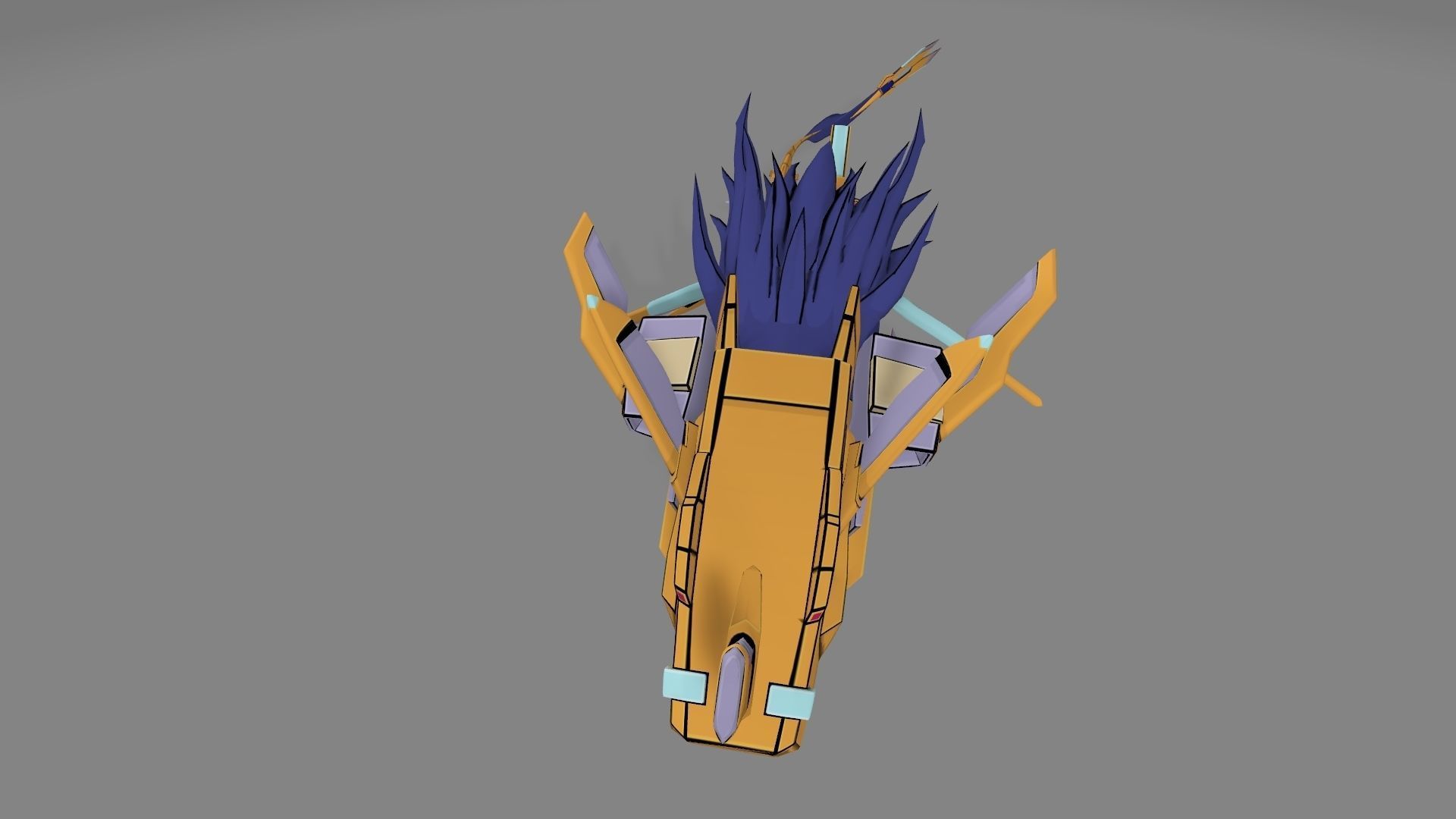 GigaSeadramon dragon 3D print model_9