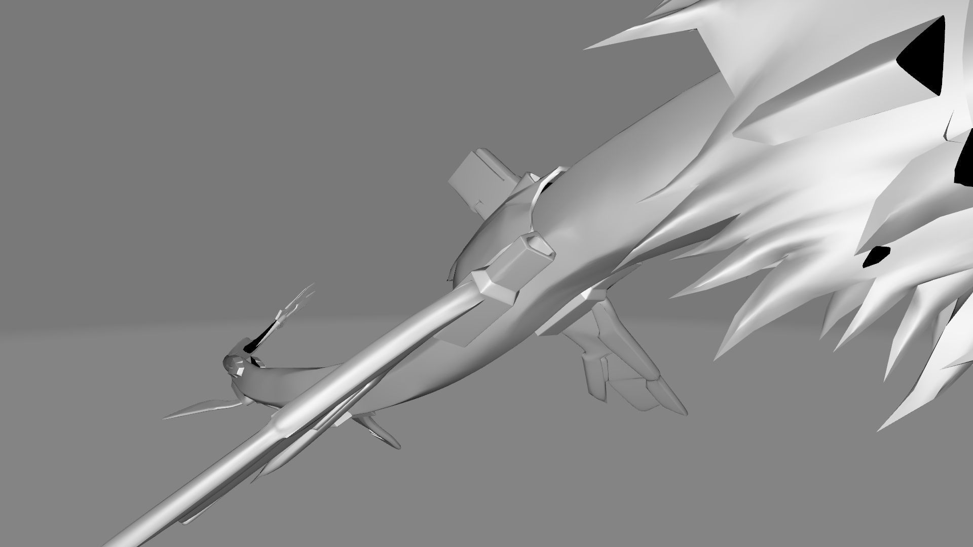 GigaSeadramon dragon 3D print model_13