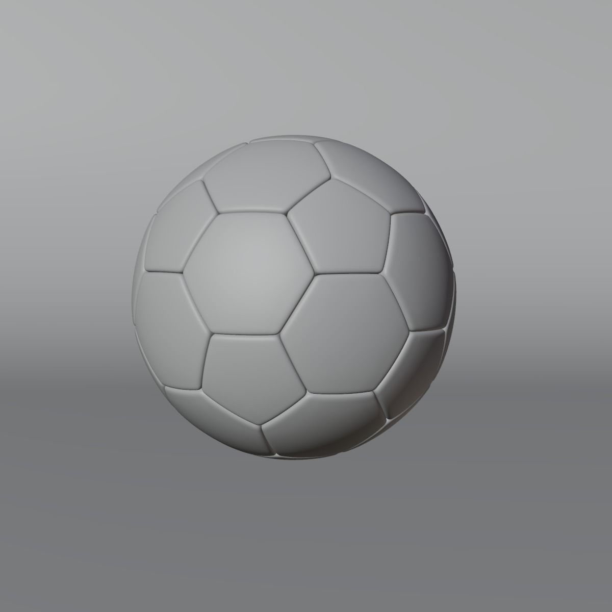 Soccer Ball Free low-poly 3D model_4