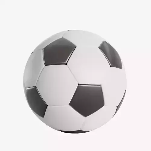 Soccer Ball Free low-poly 3D model