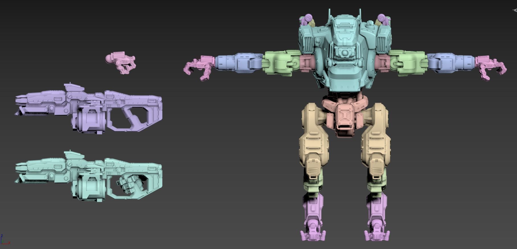 BT-7274 3D Printable 100mm 3D print model_3