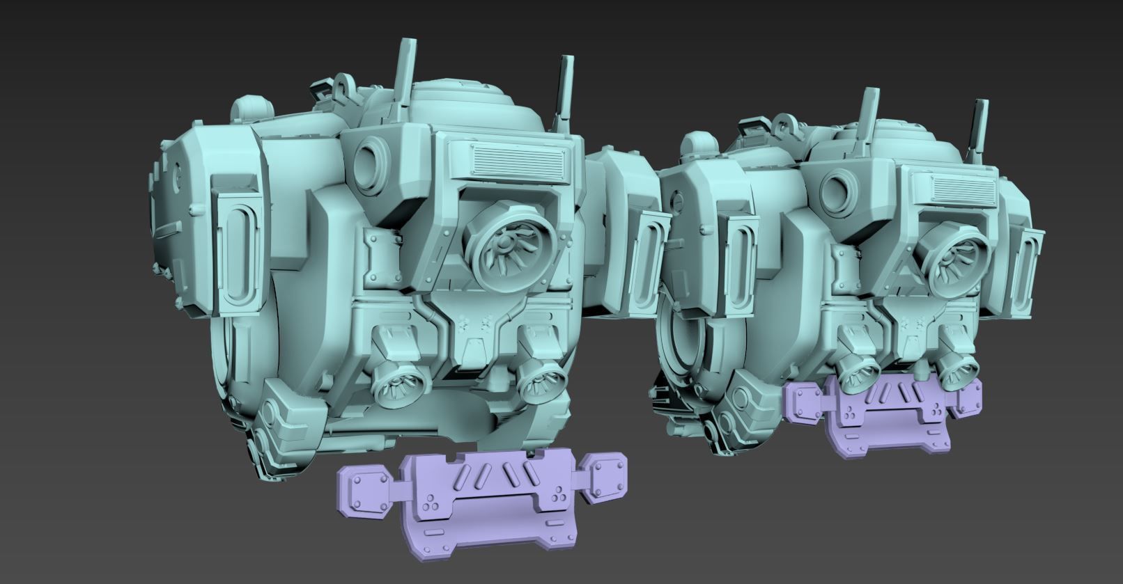 BT-7274 3D Printable 100mm 3D print model_6