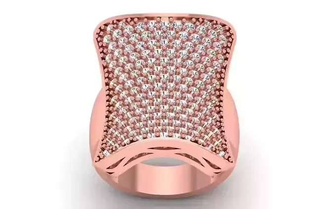 Solitaire Wedding Engagement Men Ring 3D print model