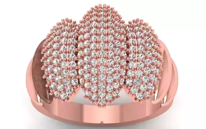 Solitaire Wedding Engagement Men Ring 3D print model