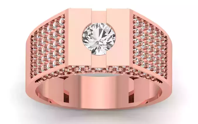 Solitaire Wedding Engagement Ring