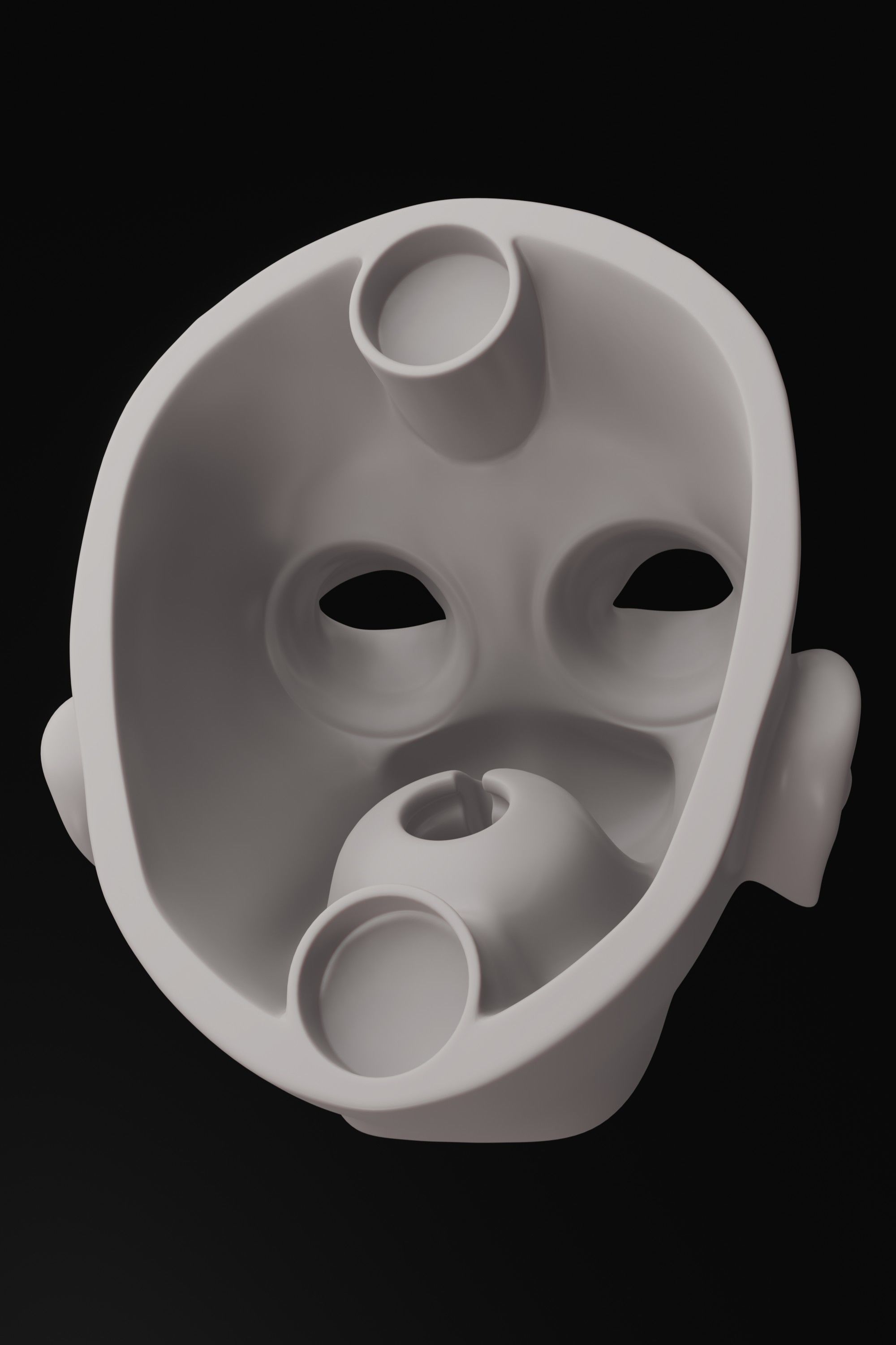 Asian lady doll 3D Printed BJD 3D print model_8