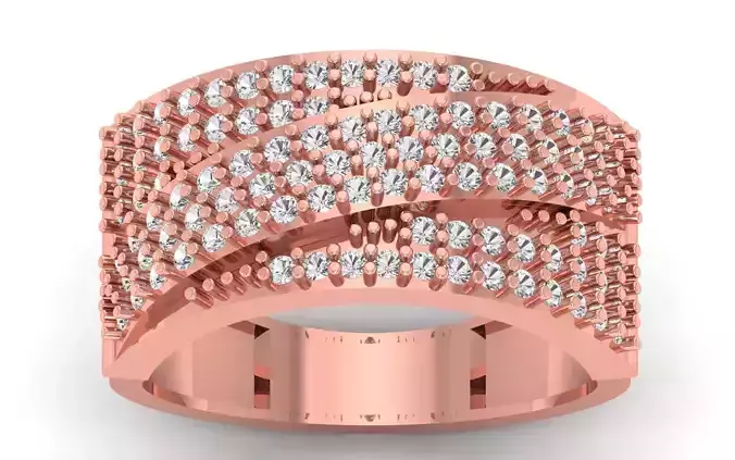 Solitaire Wedding Engagement Ring