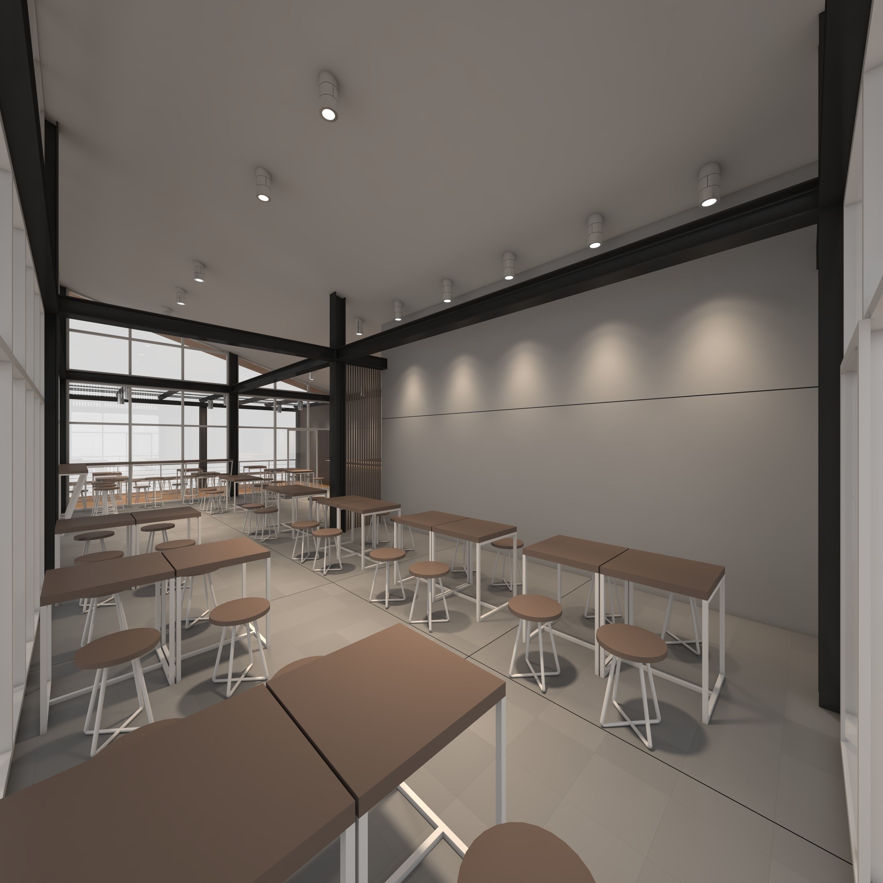 Cafe Modern 3 3D model_14