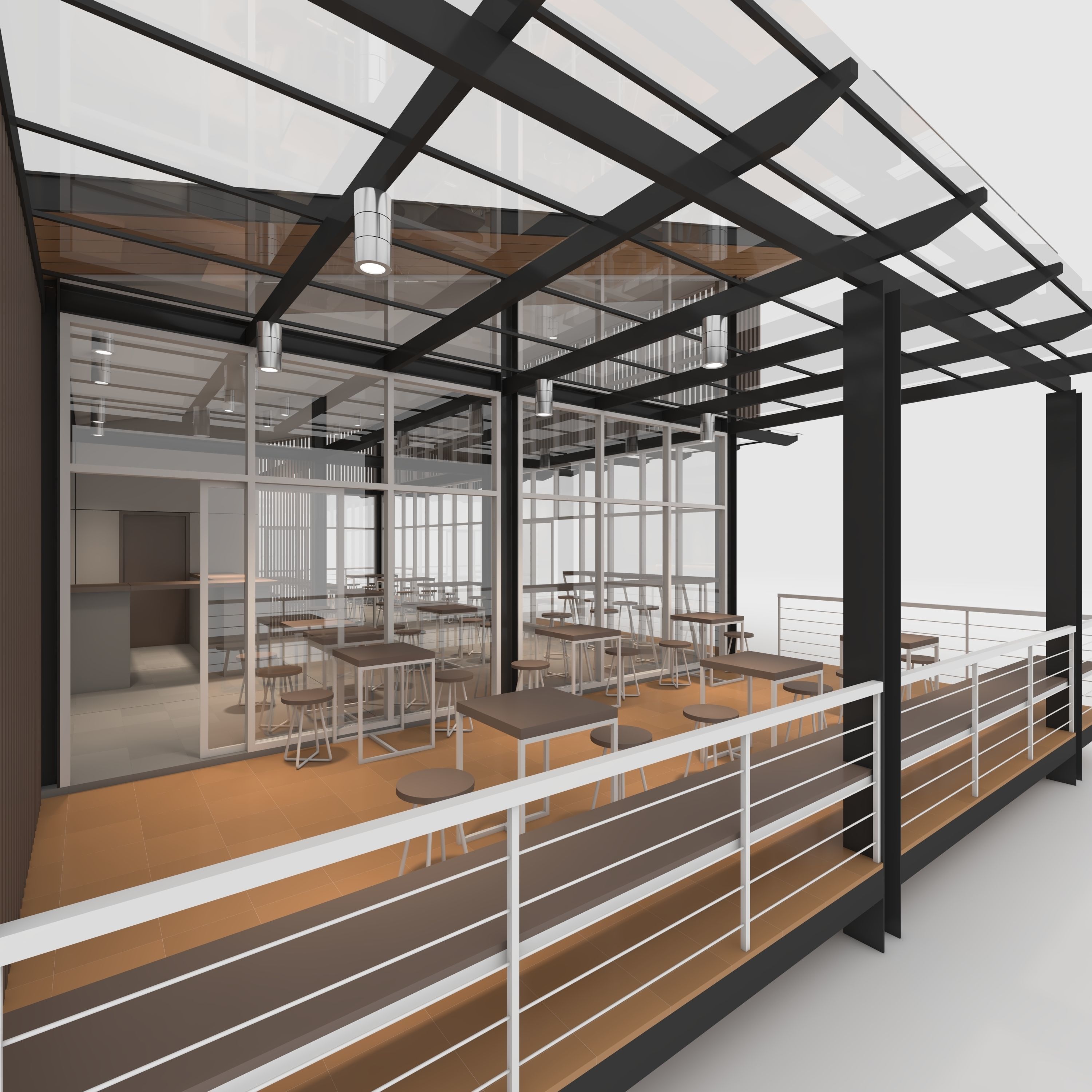 Cafe Modern 3 3D model_20