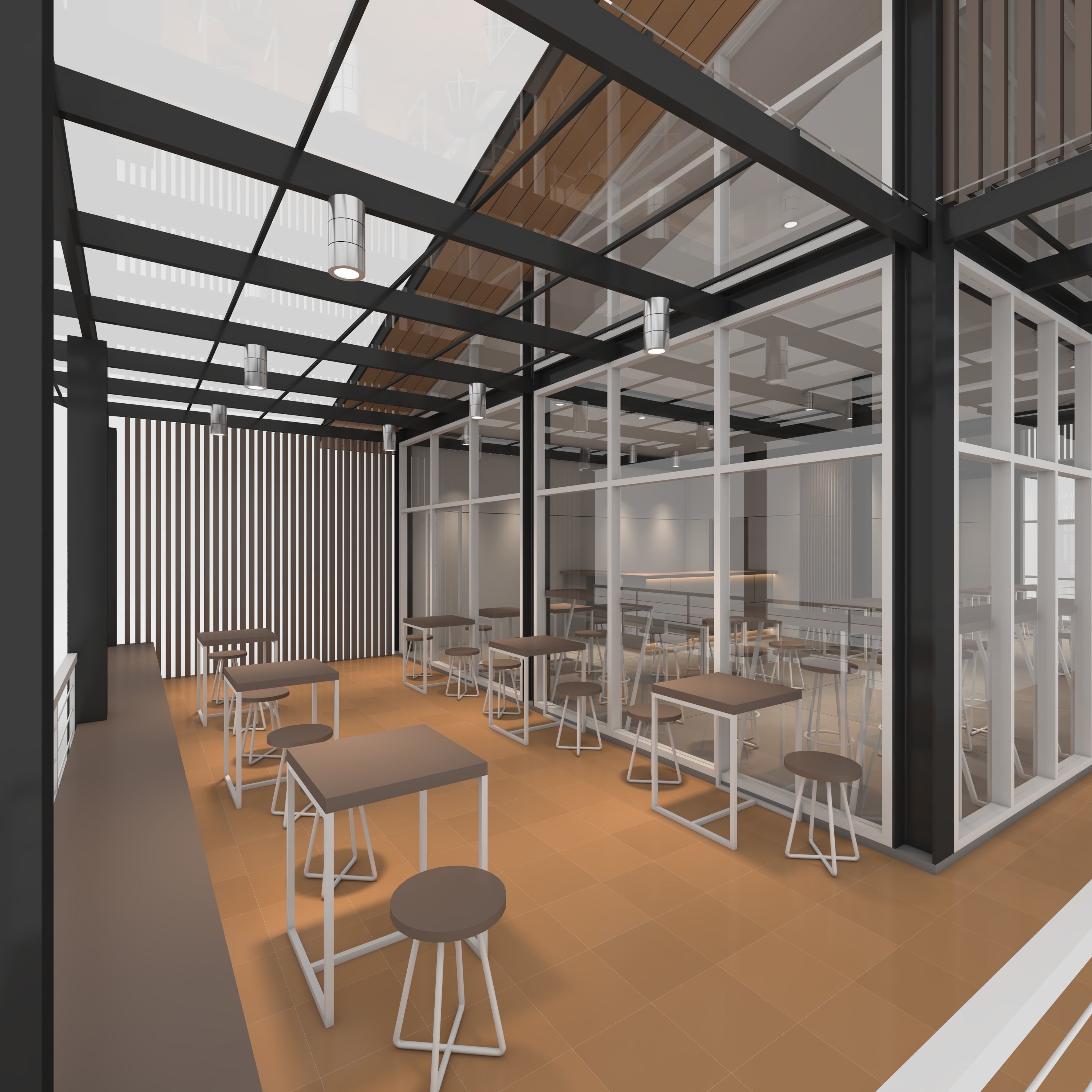 Cafe Modern 3 3D model_18
