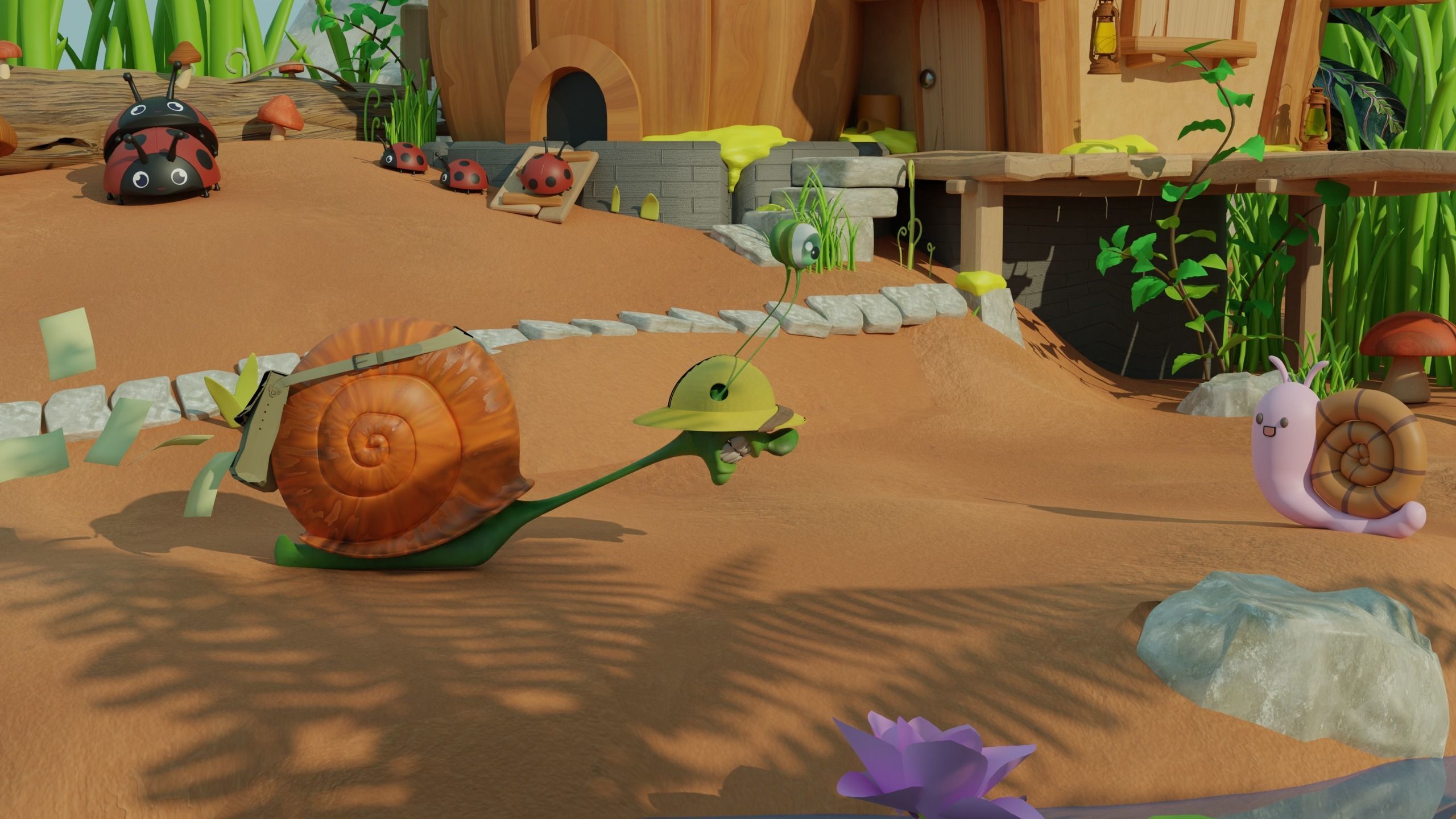 The Smurfs - the village xitrum 3D model_2