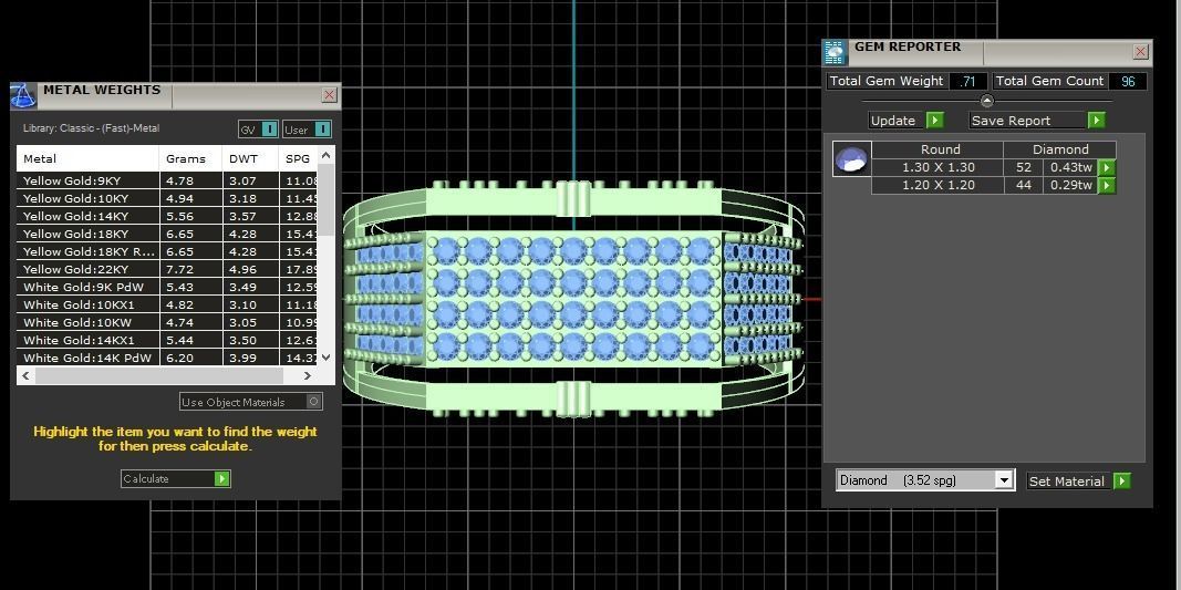 Solitaire Wedding Engagement Mens Ring 3D print model_3