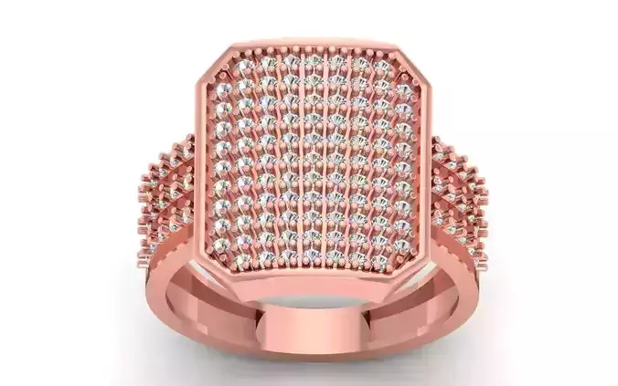 Solitaire Wedding Engagement Mens Ring