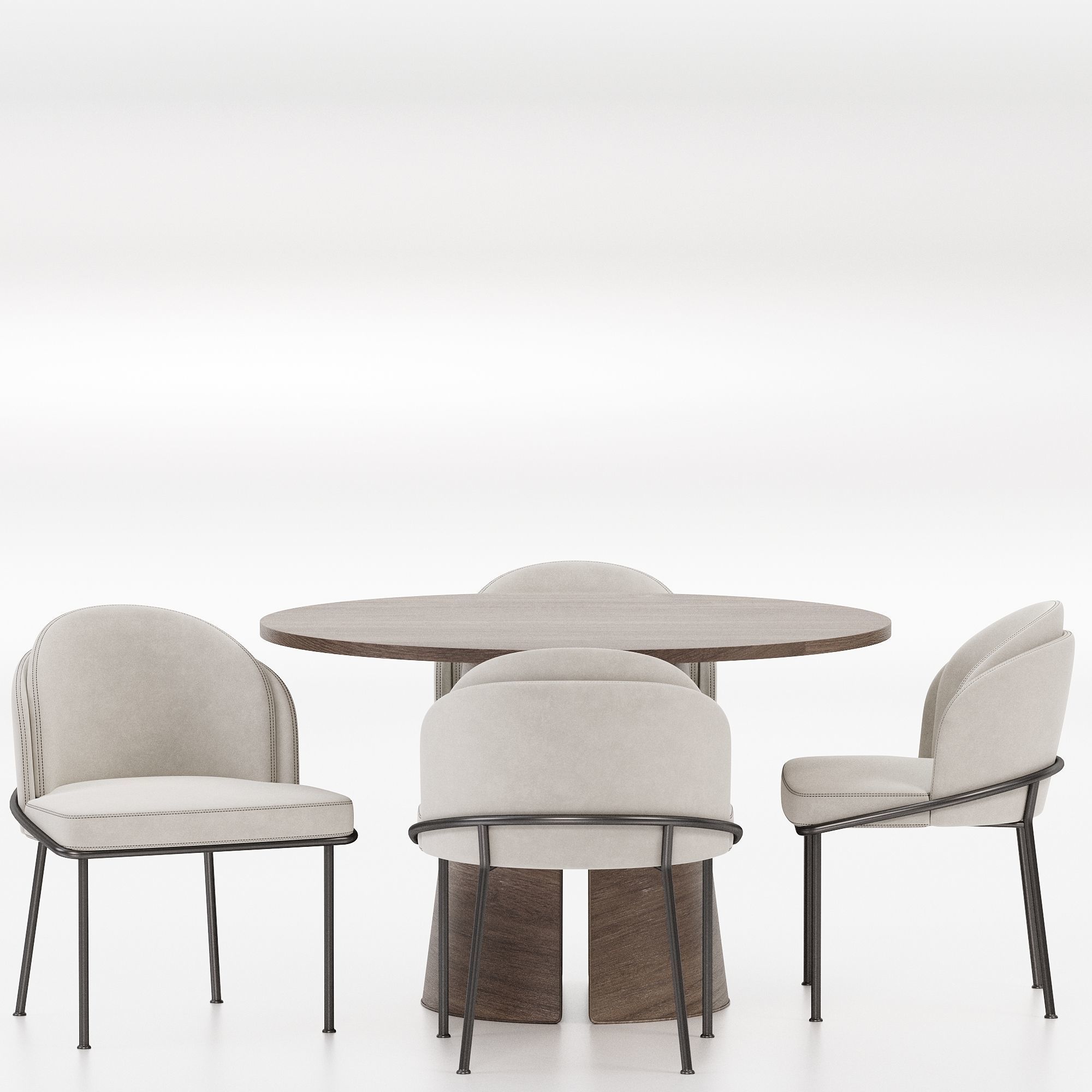 Dining set 06 3D model_11