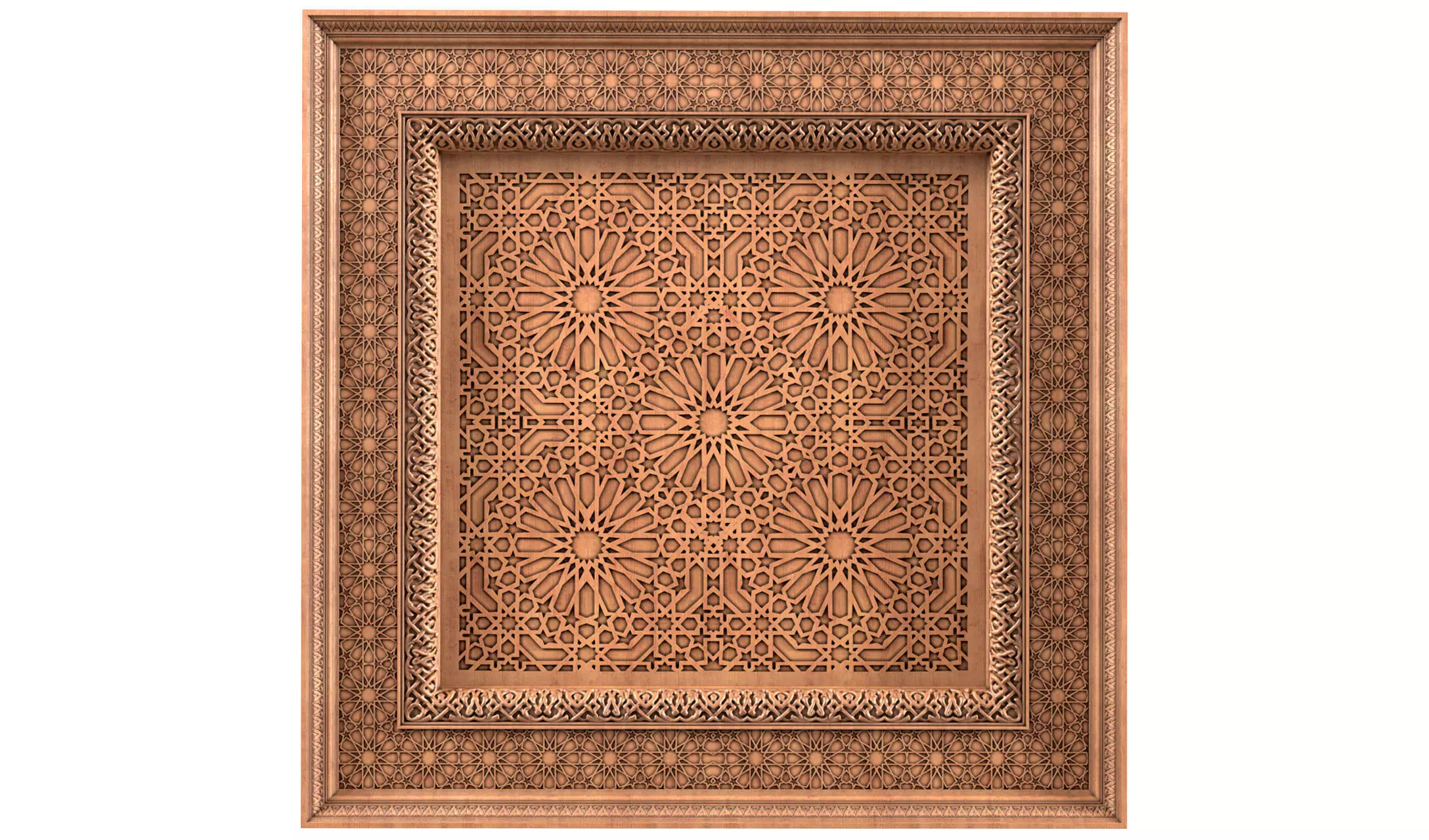 Arabic Oriental Classic Ceiling Set  3D model_0