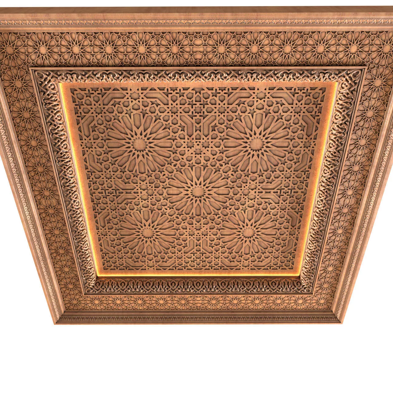 Arabic Oriental Classic Ceiling Set 3D model