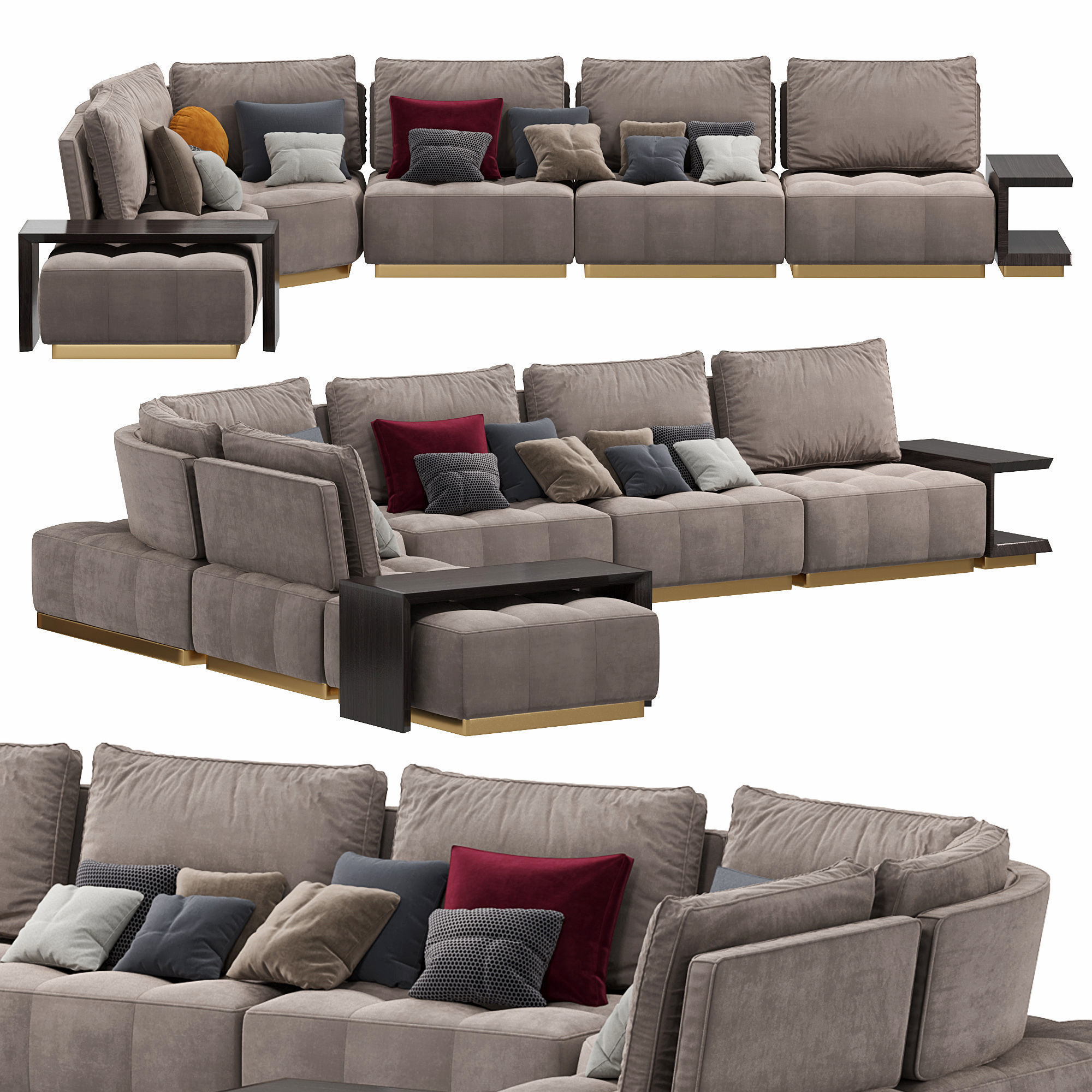 INFINITY SOFA by Giorgiocollection 3D model_1