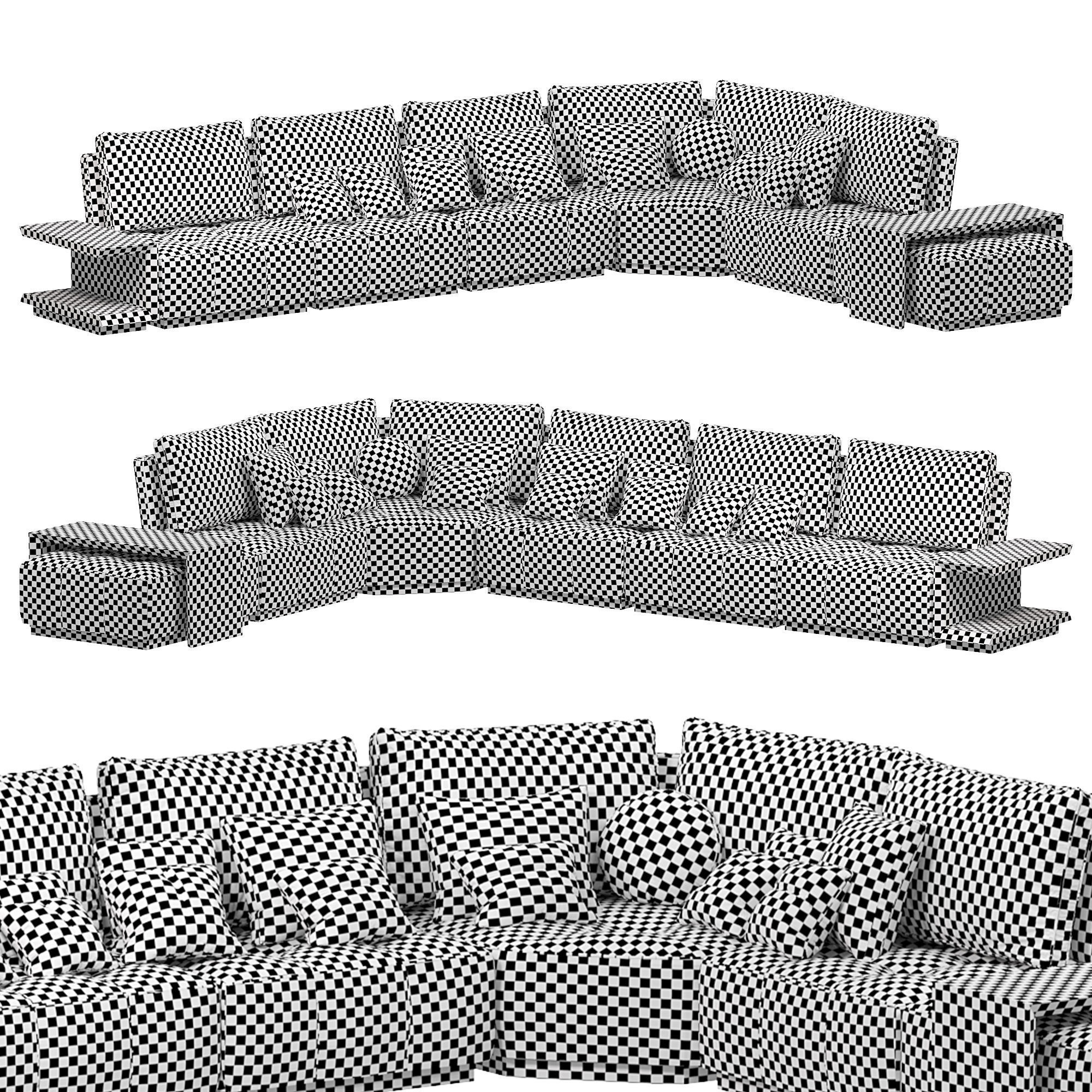 INFINITY SOFA by Giorgiocollection 3D model_4