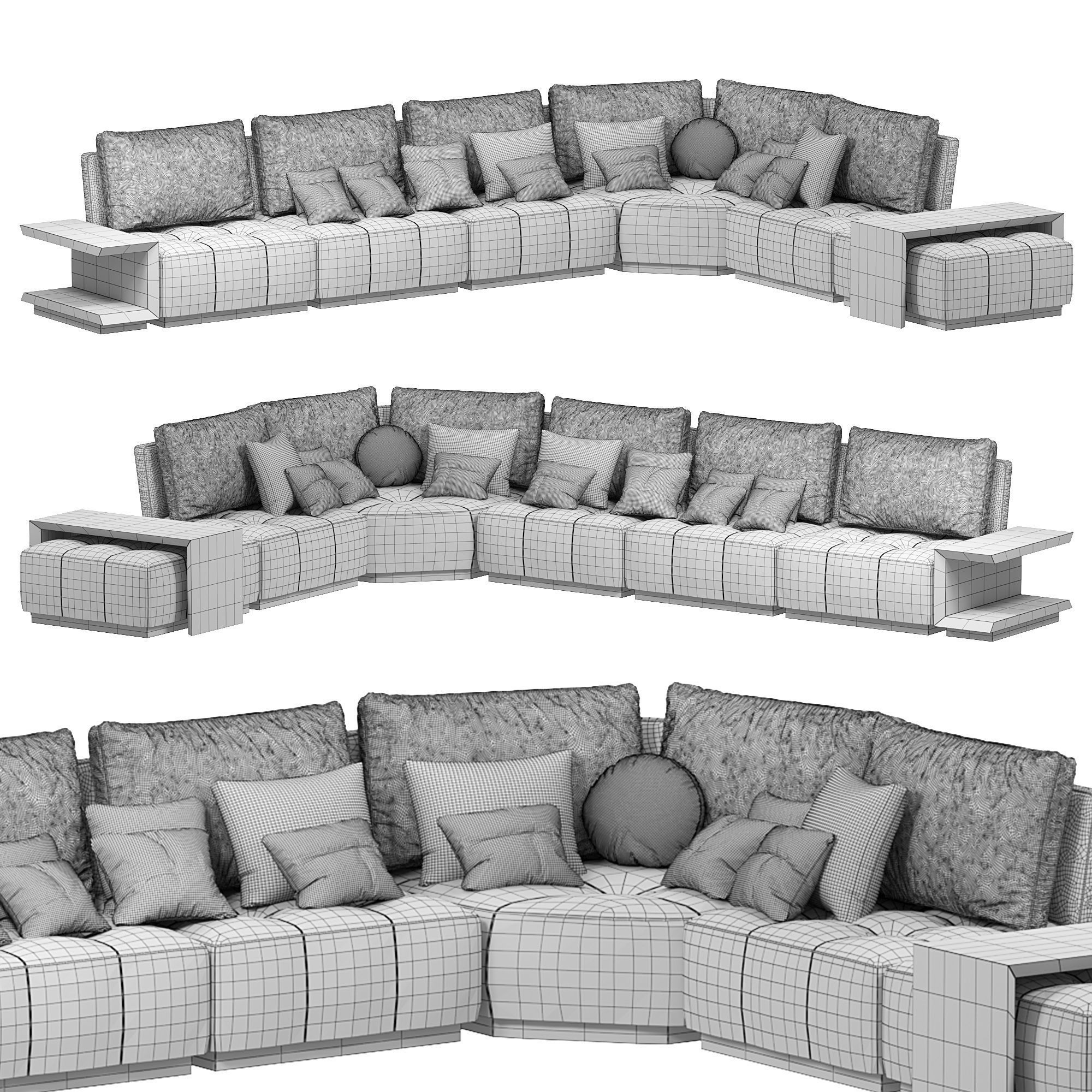 INFINITY SOFA by Giorgiocollection 3D model_3