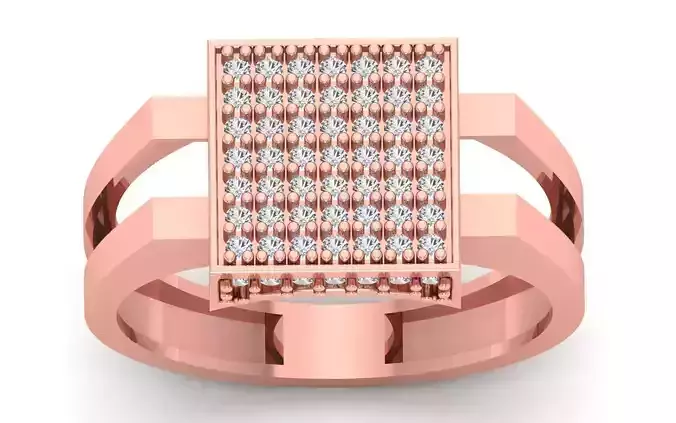 Solitaire Wedding Engagement Mens Ring