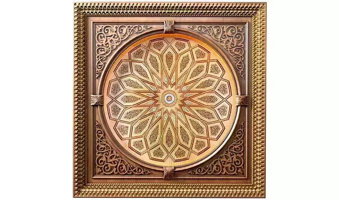 Ceiling in oriental style