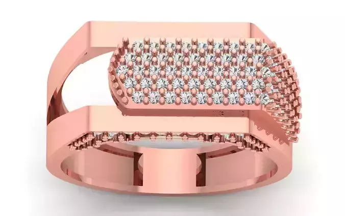 Solitaire Wedding Engagement Mens Ring