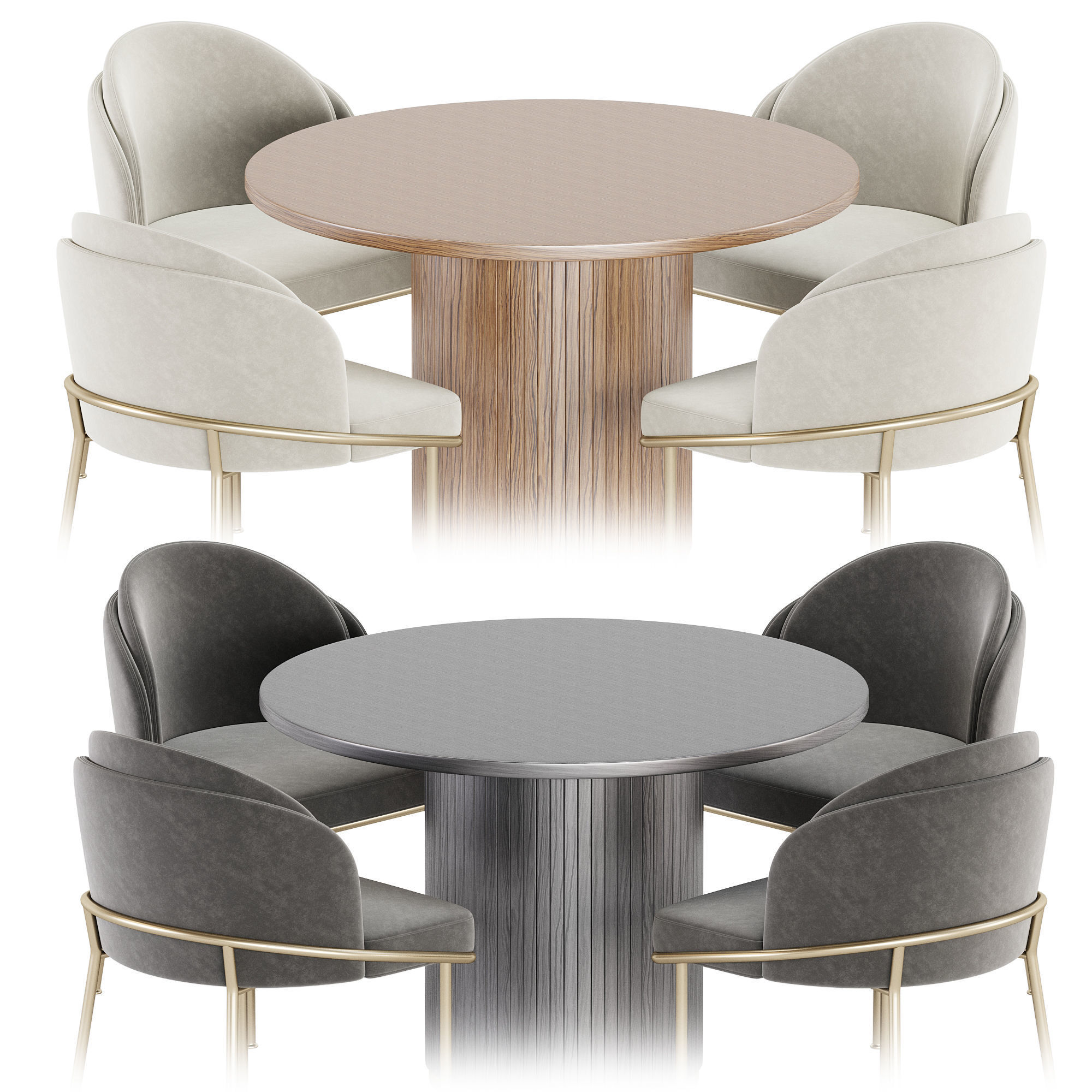 dining set 15 3D model_18