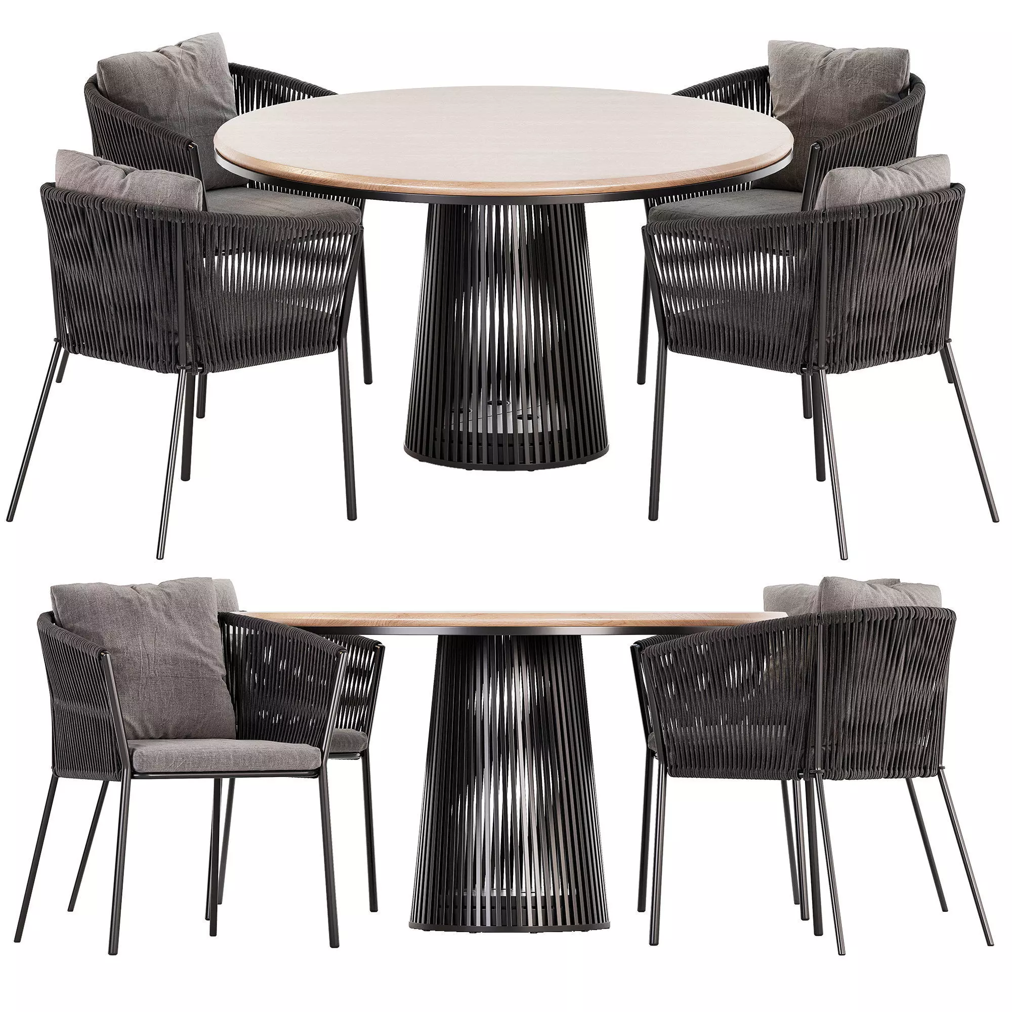 dining set 16 3D model_0