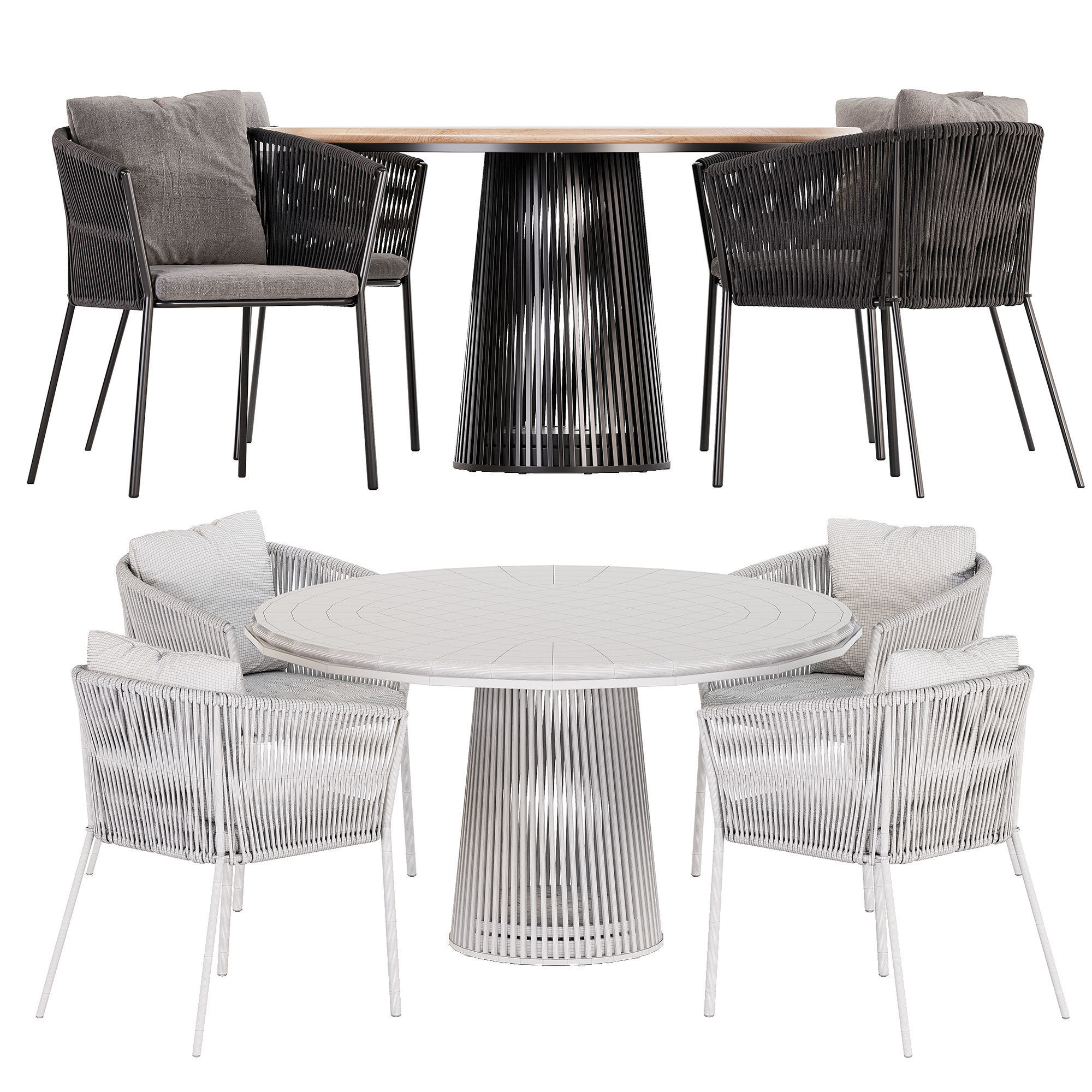 dining set 16 3D model_16