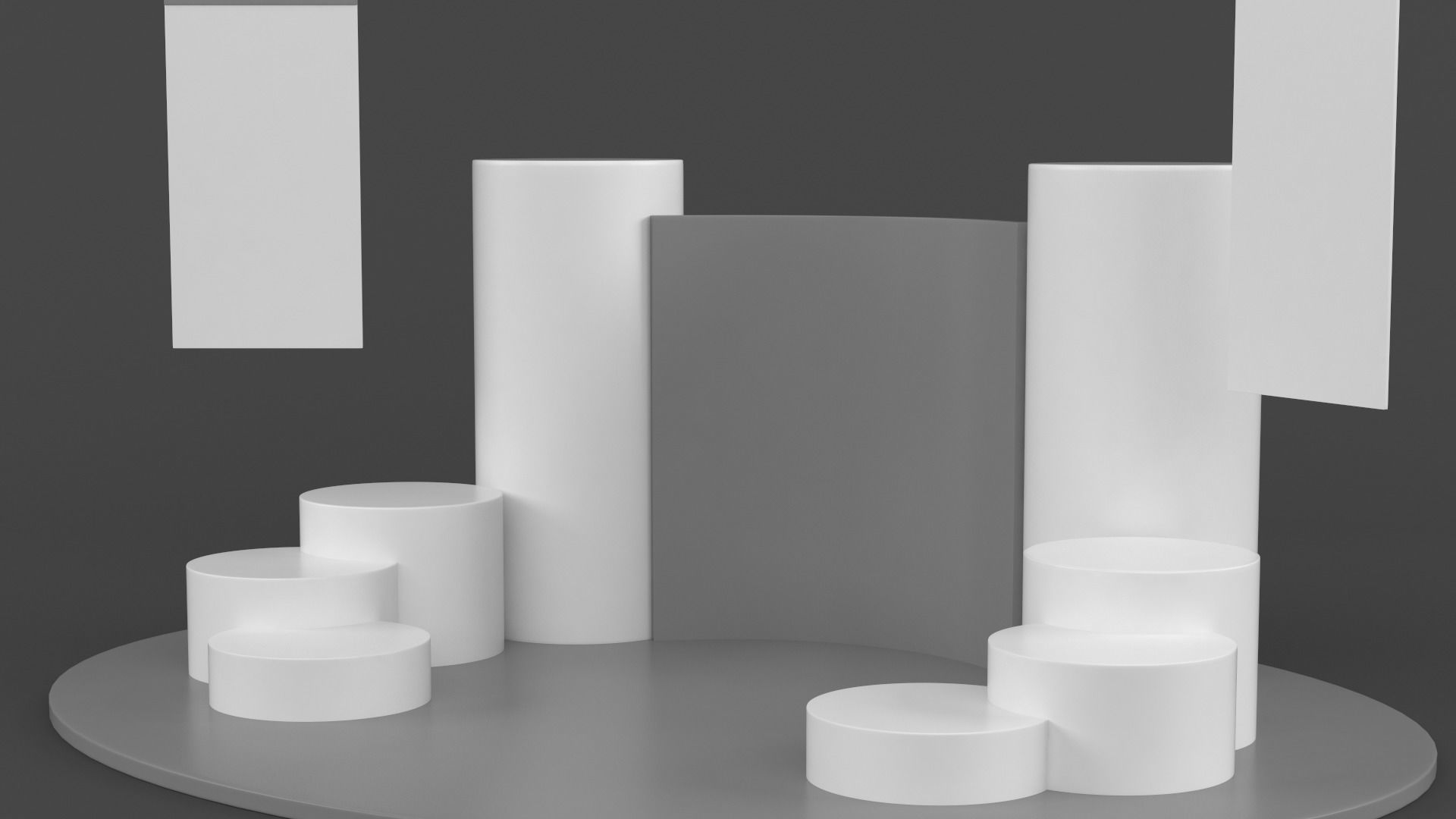 Exhibition Stand Design 3D model_5