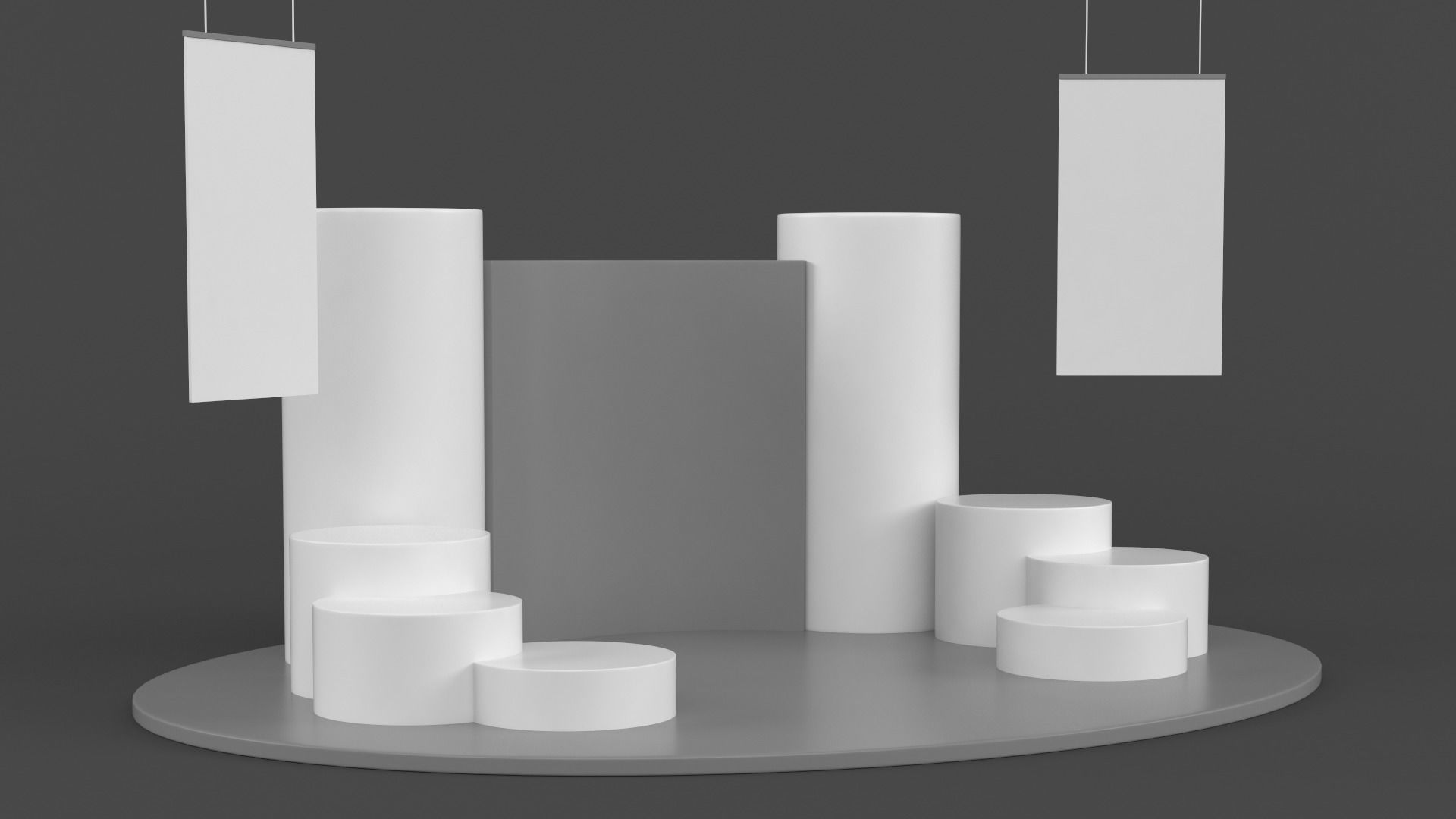 Exhibition Stand Design 3D model_3