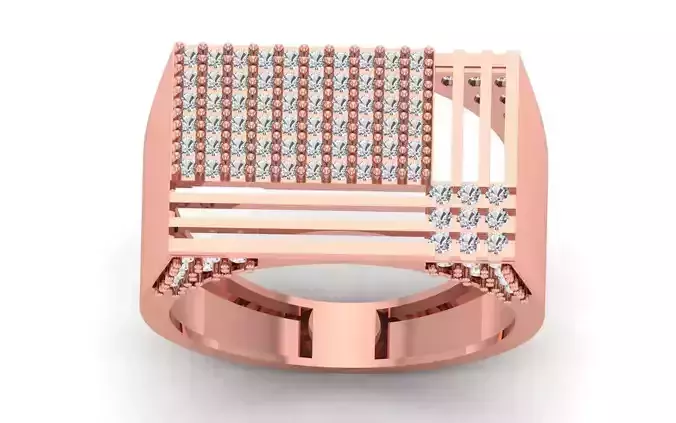 Solitaire Wedding Engagement Mens  Ring