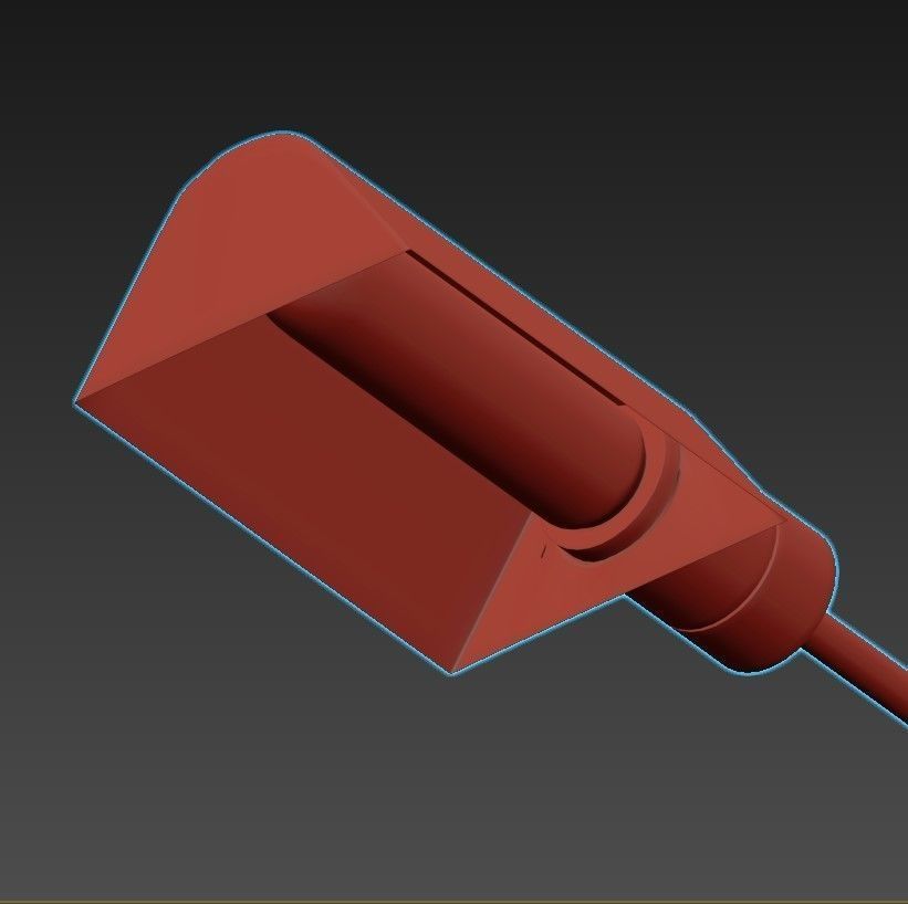 TOWNHOUSE bronze table lamp 3D model_6