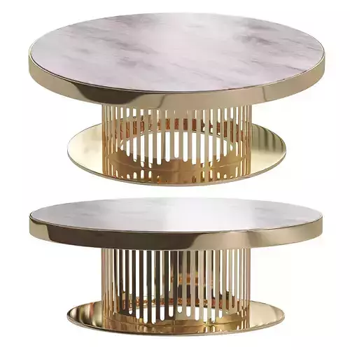 CHARISMA circle journal table by Giorgio Collection