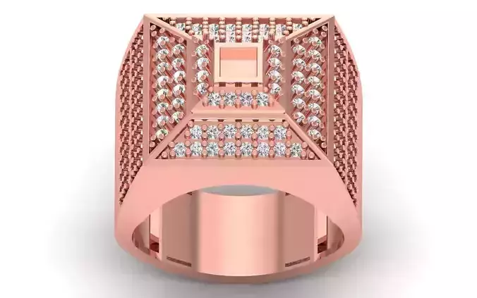 Solitaire Wedding Engagement Men Ring