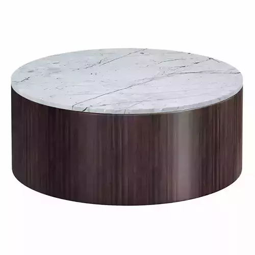 Infinity Large Round Coffee Table by Girogiocollection