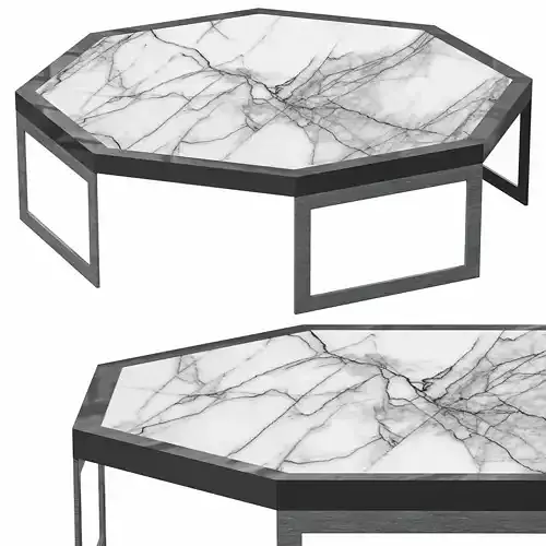 VISION OCTAGONAL COFFEE TABLE by Girogiocollection