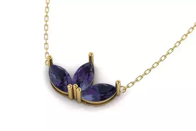 Marquise Pendant P 057