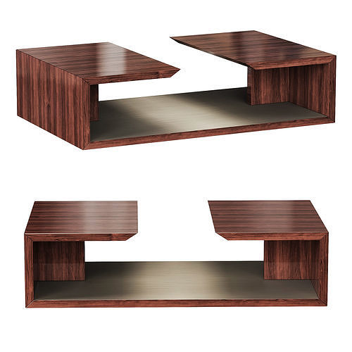 RECTANGULAR COFFEE TABLE by giorgiocollection 3D model
