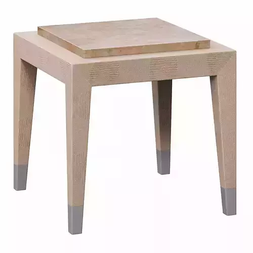 SUNRISE SQUARE SIDE TABLE by Girogiocollection