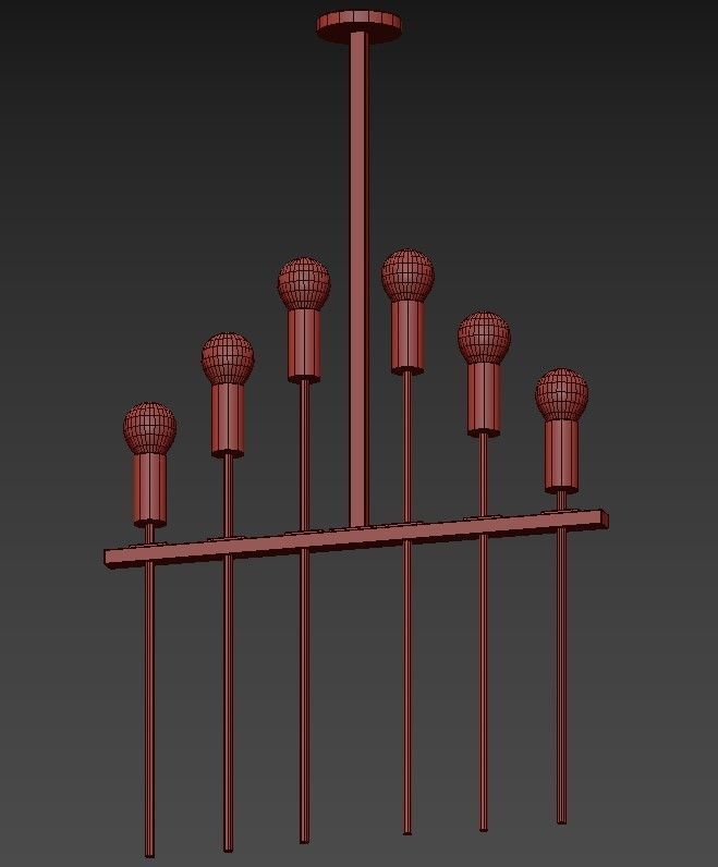 Set of Three 3D model_1