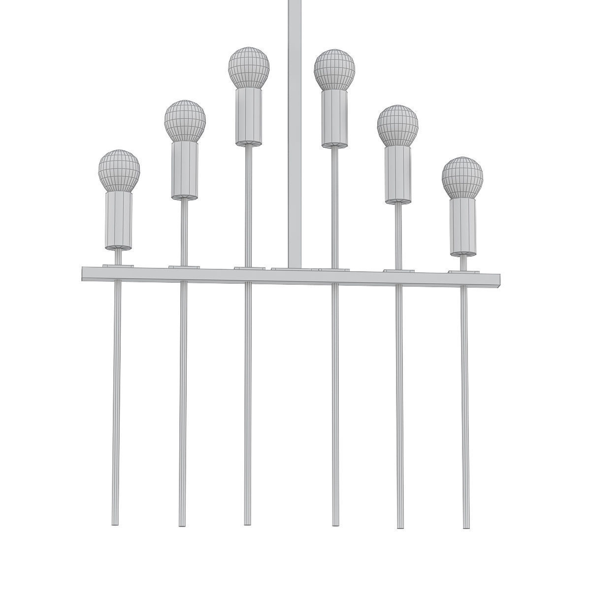 Set of Three 3D model_4