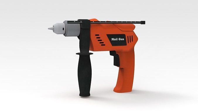 Nail Gun 3D model