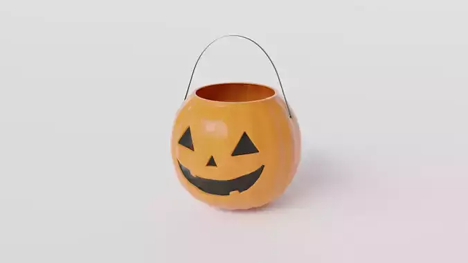 Halloween Pumpkin Bucket