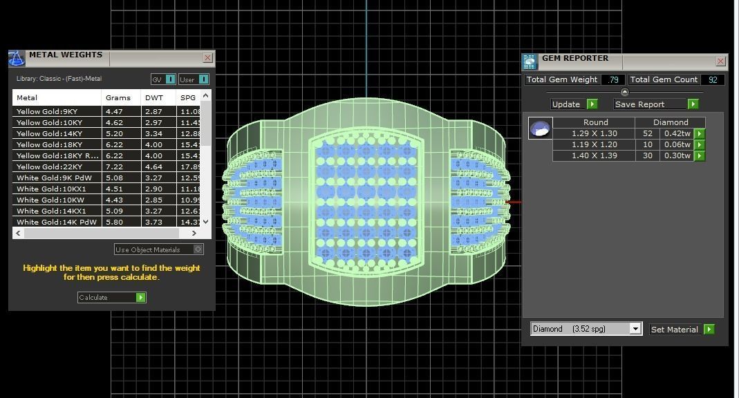 Solitaire Wedding Engagement Mens Ring 3D print model_3