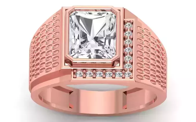 Solitaire Wedding Engagement Big Princess Stone Ring